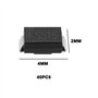 The Lord of the Tools Lot de 40 diodes SS16 SMA Schottky pour redresseur de surface 1 A 60 V 4 x 2 mm pour redressement efficace