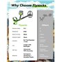 Flysocks Kit de Détecteur de Métaux Professionnel, Détecteur de Métaux Étanche IP68 avec Pinpointer Précis, Détecteur d'or avec 