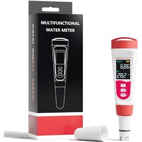 Flysocks Testeur d'eau numérique 4 en 1 - Mesure le pH