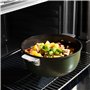 MasterPRO SHARE & PLAY | Ensemble de 10 ustensiles de cuisine empilables | Manche amovible | Peu encombrant | Fonte d'aluminium 