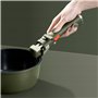 MasterPRO SHARE & PLAY | Ensemble de 10 ustensiles de cuisine empilables | Manche amovible | Peu encombrant | Fonte d'aluminium 