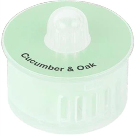 ECOVACS Lot de 3 Capsules de désodorisant « Cucumber & Oak » - Accessoires d'origine pour Robot aspirateur T9 série (T9/T9+) ave