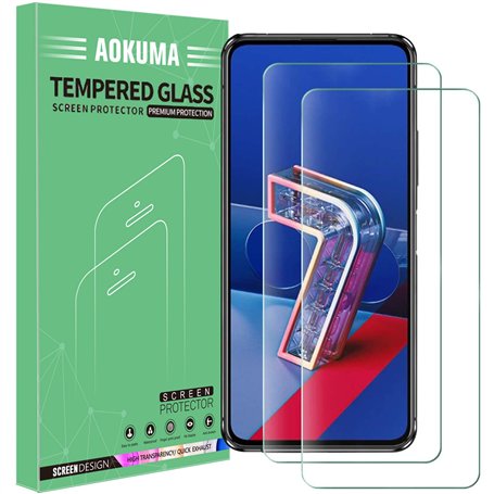 AOKUMA ASUS Zenfone 7/Zenfone 7 Pro Verre Trempé