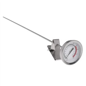 Tinaa Thermomètre à Friture en Acier Inoxydable Thermometre Cuisson pour Frites Ailes de Poulet Frites