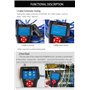 Noyafa Testeur de câble réseau multifonctionnel NF-8601W-A pour identifiant RJ45, RJ11, BNC, PING/POE 8