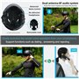 Casque de vélo pour Adulte, Casque Bluetooth Intelligent avec enregistreur de Conduite et Fonction de feu arrière LED pour visiè