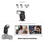 YONGNUO YN128 II – Anneau de beauté LED Portable & bi Couleur – Conçu pour Smartphone