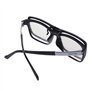 fivekim Clip-onLunettes Circulaires Passives Polarisées 3D pour TV Real 3D Cinema 0.22Mm Carré Vibration Clip Lunettes 3D