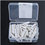 KERDEJAR 2.3mm 5mm Gomme de Recharge électrique avec 40 pièces + 30 pièces recharges gommes de Remplacement gommes à Croquis