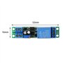 Dingln DC 12V Module de Commutation de Minuterie, Module de relais à retard réglable Temporisateur Module (DC 12V 0-25 sec)