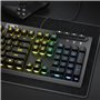 Redragon K513 Clavier de jeu à membrane RVB, clavier linéaire standard à 104 touches au toucher mécanique avec 5 touches macro G