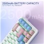 Redragon K709 PRO Clavier de jeu RVB sans fil Gasket 65 % Clavier mécanique échangeable à chaud 68 touches avec socle Free Mod, 