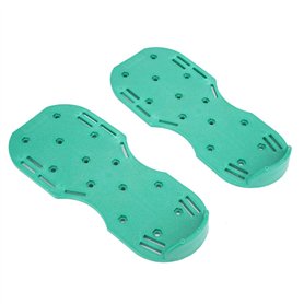 Chencunquangod Lot de 2 chaussures aérateurs de gazon pour gazon