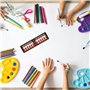 Lot de 2 bouliers en plastique, outil de comptage pour enfants, 13 tiges, outil de calcul mathématique portable, pour étudiants,