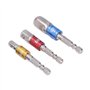 6 pièces adaptateur de douille ensemble tige hexagonale embout clé à douille adaptateur ensemble d'extension tournevis accessoir