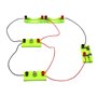 EsportsMJJ Circuit Électrique Kit Ampoule Interrupteur Ligne Conductrice Kid École Science Éducative Jouet Diy Montessori