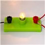 EsportsMJJ Circuit Électrique Kit Ampoule Interrupteur Ligne Conductrice Kid École Science Éducative Jouet Diy Montessori
