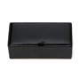 BELTI Porte-Boutons de Manchette Hommes Boutons de Manchette Pince à Cravate Anneau boîte de Rangement Faux Cuir Organisateur Af