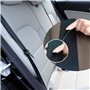 LEEQ Lot de 15 boutons d'arrêt pour ceinture de sécurité de voiture avec boucle antidérapante et alêne avec manche en bois pour 