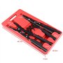 Pince à Circlips, 16 "Universal Circlip Snap Ring Pinces Tool Set Bague de Retenue avec Embouts de Remplacement pour Automobile,