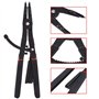 Pince à Circlips, 16 "Universal Circlip Snap Ring Pinces Tool Set Bague de Retenue avec Embouts de Remplacement pour Automobile,