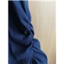 Q.KIM T-Shirt de Maternité Femme Manches Longues de maternité Motif Grossesse Amusant Humour imprimé-Hi Baby,Bleu XL