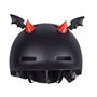 ChaoLink 5 paires d'accessoires pour casque de moto cornes, mignons oreilles de chat ailes de diable en forme de ventouse auto-a