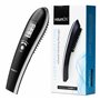 Volumon Peigne de massage électrique avec laser infrarouge et écran LCD pour repousse et renforcement des cheveux