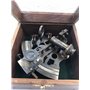 MALLA INCORPORATION ; A TRULY HANDCRAFTED FOR YOU Magnifique sextant allemand de navigation en laiton fait à la main avec boîte