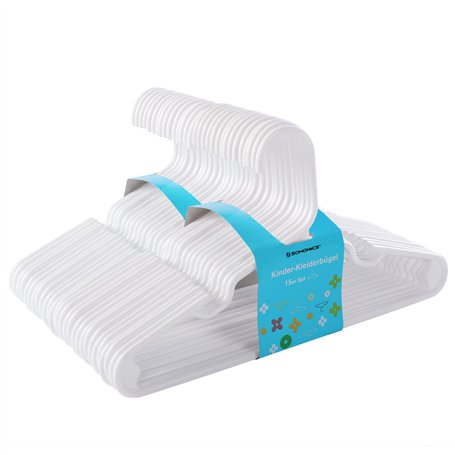 SONGMICS Cintres Enfant en Plastique
