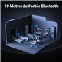 UGREEN Récepteur Bluetooth 5.3 Adaptateur Recepteur Audio Faible Latence 3.5mm Aux 2RCA Double Connexion pour Chaîne HiFi Haut P
