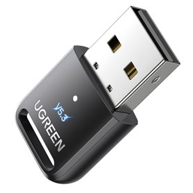 UGREEN Dongle Bluetooth 5.3 pour PC Faible Latence Supporte Windows 11 10 8.1 Compatible avec Manette Casque Clavier Souris Ence