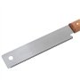 truelle de jardin Main for le travail du bois SK5 en acier au carbone Tenon à dents fines Manche en bois for l