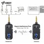 Sondery Sans Fil Guitare Émetteur et Récepteur Guitare 5.8GH Système de Sans Fil Guitar 4 pour Guitare Électrique et Basse Élect