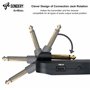 Sondery Sans Fil Guitare Émetteur et Récepteur Guitare 5.8GH Système de Sans Fil Guitar 4 pour Guitare Électrique et Basse Élect