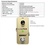 HOEREV Guitar Mini Loop Effector Looper - Conception Compacte, Haute Qualité Sonore, Overdubs Sans Fin, Matériel Durable, Idéal 