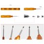 Fengda BD-778 Kit de nettoyage complet pour aérographe comprenant 1 pot de nettoyage avec support, 5 brosses de nettoyage, 5 pic