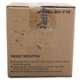 Fengda BD-778 Kit de nettoyage complet pour aérographe comprenant 1 pot de nettoyage avec support, 5 brosses de nettoyage, 5 pic