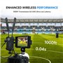 Hollyland Cosmo C1 Système de Transmission Vidéo sans Fil HDMI SDI Loopout 1080p60 FHD Portée 300m UVC Flux en Direct Auto Sélec
