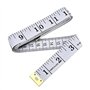 CHSYOO ruban à mesurer pour le corps humain, 5 x kit de ruban à mesurer, jauge flexible double face 60 pouces / 1,5m accessoires