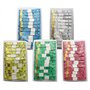 CHSYOO ruban à mesurer pour le corps humain, 5 x kit de ruban à mesurer, jauge flexible double face 60 pouces / 1,5m accessoires