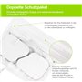 AUVON Électrodes 50x50 mm 20 pièces, TENS patch pour electrostimulateur musculaire TENS EMS, sans latex de 3e génération avec de