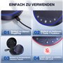 eMeet Haut-Parleur de conférence Bluetooth – M3 USB avec Suppression du Bruit pour 6 à 12 Personnes, 4 Microphones Duplex intégr
