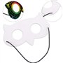Qpout 48pcs Masques à gratter Animaux pour Enfants, pour Enfants Fille Garçon Anniversaire de Pâques Halloween Jeu de Noël Acces