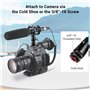 SMALLRIG Microphone Support Universel Adaptateur Suspension Antichoc Shock Mount Support Amortisseur avec Cold Shoe 1859