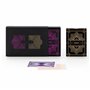 SLOWPLAY Jeu de Cartes Professionnelles 100% Plastique : 2 Jeux (Violet et Or) avec Jumbo Index