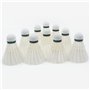 Dmantis D45 Lot de 12 volants d'entraînement larges et durables en plumes Hybird pour badminton et jeu de sports d'intérieur et 