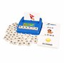 BOHS Jeu d'alphabétisation allemande - 120 mots et 60 cartes flash - Jouets éducatifs d'apprentissage de la langue préscolaire