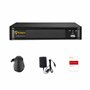 Anlapus 8CH 1080P H.265+ TVI DVR Enregistreur Vidéo Numérique, Détection de Mouvement & Alerte Instantanée, Compatible avec Camé