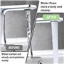 MAEXUS Lot de 10 aérateurs de robinet intégrés, aérateurs pour robinets, économiseur d'eau, installation facile, compatible avec